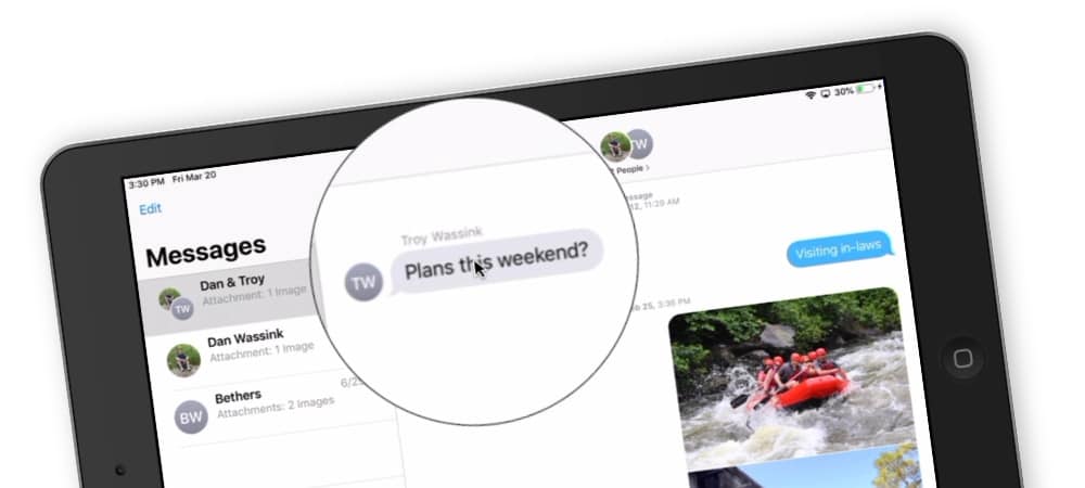 Sending Messages on the iPad - Dans Tutorials