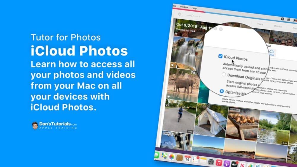 Setting up iCloud Photos with Photos on the Mac - Dans Tutorials