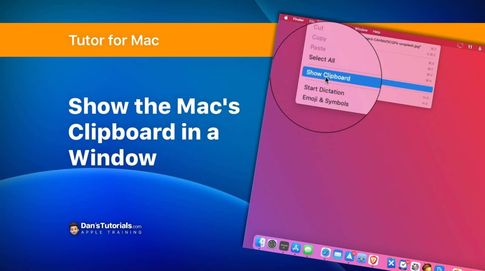 Show the Mac’s Clipboard in a Window Dans Tutorials