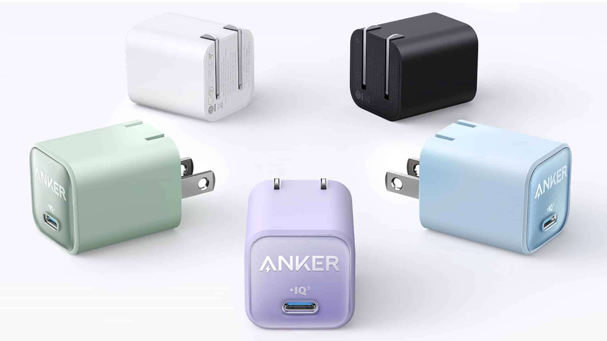 Did Anker’s new charger just leak the colors of the iPhone 14 Pro